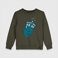 Детский свитшот Adventure tardis
