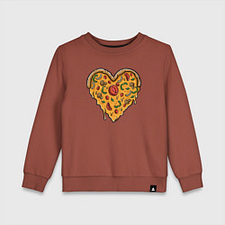 Детский свитшот Pizza heart