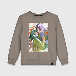 Детский свитшот Монолог фармацевта Жэньши Маомао объятия