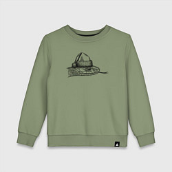 Детский свитшот Змей новогодний