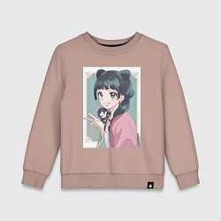 Детский свитшот Монолог фармацевта Маомао чиби