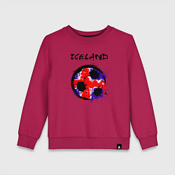 Детский свитшот Сборная Исландии