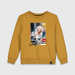 Детский свитшот Мэрилин Монро - звезда