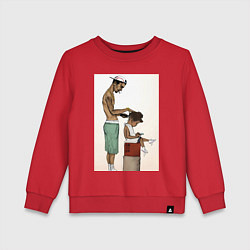 Детский свитшот Парикмахер