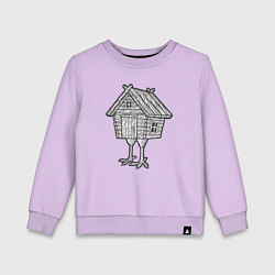 Детский свитшот Избушка на курьих ножках