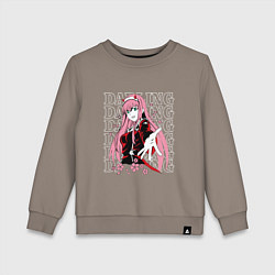 Детский свитшот Darling in the FranXX Милый из Франкса