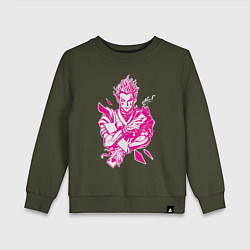 Детский свитшот Hunter x Hunter Хисока розовый