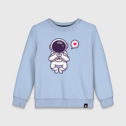 Детский свитшот Astronaut love