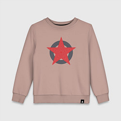 Детский свитшот Red star symbol