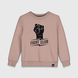 Детский свитшот Fight club warrior