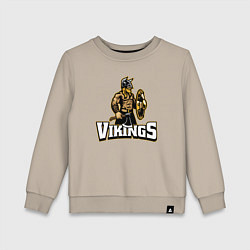 Детский свитшот Vikings team