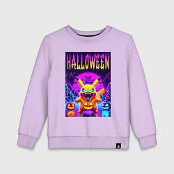 Детский свитшот Pikachu - halloween vaporwave