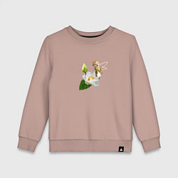 Детский свитшот Маленькая фея на кувшинке