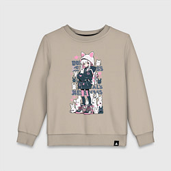 Детский свитшот Chiaki Nanami - Neko Danganronpa