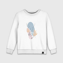 Детский свитшот Арт ребенок держит маму за руку