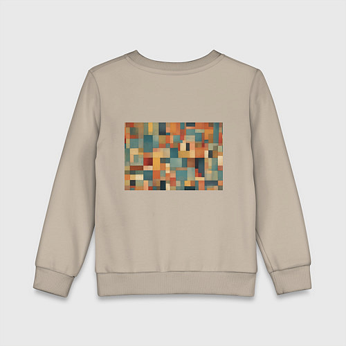 Детский свитшот Inspired by Paul Klee / Миндальный – фото 2