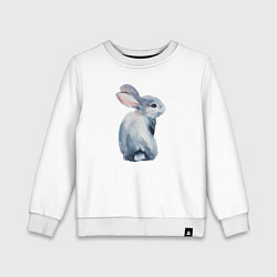 Детский свитшот Кролик арт