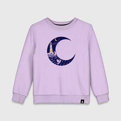 Детский свитшот Лунный маяк