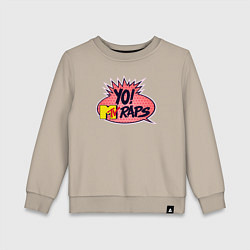 Детский свитшот Yo raps