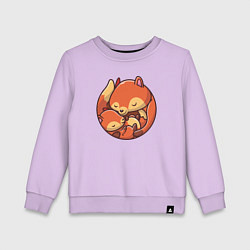 Детский свитшот Fox family