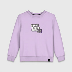 Детский свитшот Grand Theft Auto 6 vice city logo