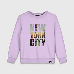 Детский свитшот New York city big room