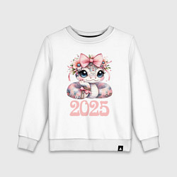 Детский свитшот Милая змейка - 2025