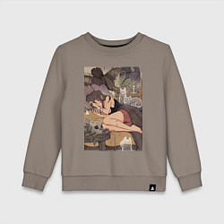 Детский свитшот Ведьма арт