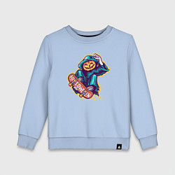 Детский свитшот Halloween skater