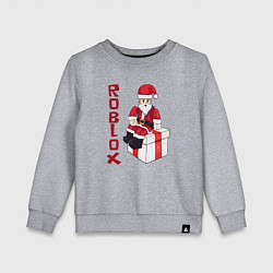 Детский свитшот Санта Клаус - Роблокс