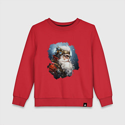 Детский свитшот Санта Клаус стимпанк