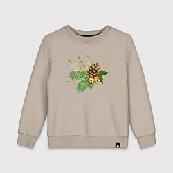 Детский свитшот Новогодний декор