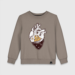 Детский свитшот Сердце корабля