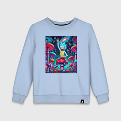 Детский свитшот Рик Санчес показывает жест победы