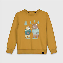 Детский свитшот Медведи-соседи