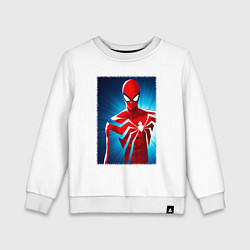 Детский свитшот Новый человек паук игра