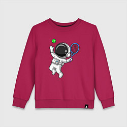 Детский свитшот Космический теннис