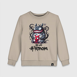 Детский свитшот Totoro-Venom and Spider-man