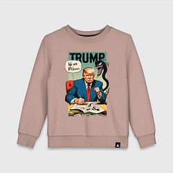 Детский свитшот Trump - we are Venom meme