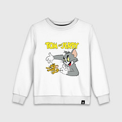 Детский свитшот Том и Джерри - кот и мышь