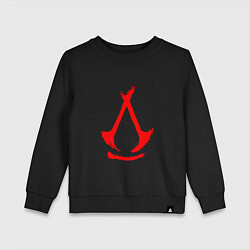 Детский свитшот Assassins creed - shadows logotype