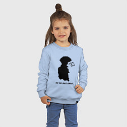 Свитшот хлопковый детский Ковбой Бибоп Спайк Шпигель Аниме, цвет: мягкое небо — фото 2