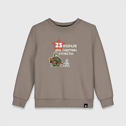 Детский свитшот Подарок защитнику отечества