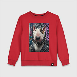 Детский свитшот Морда крутого бультерьера