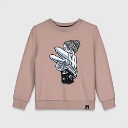 Детский свитшот Космическая красотка