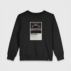 Свитшот хлопковый детский Supernatural - Винчестеры, цвет: черный