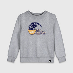 Детский свитшот Кофейный космос