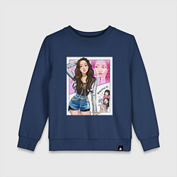 Детский свитшот Blackpink - Jisoo