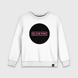 Детский свитшот Blackpink logotype - group of South Korea