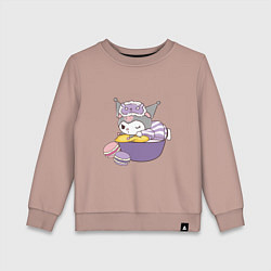 Детский свитшот Куроми с макарунами